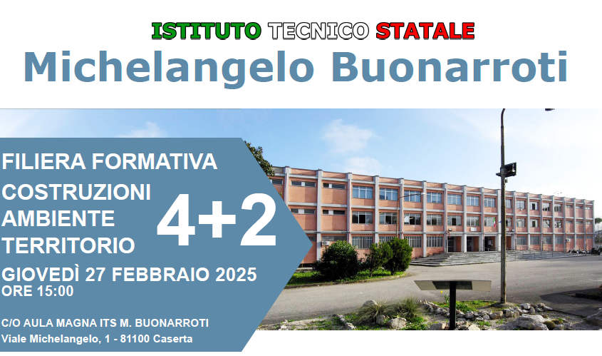 DIPLOMA IN 4 ANNI + ALTA SPECIALIZZAZIONE: presentazione al Buonarroti